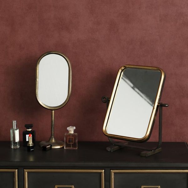 

mirrors makeup mirror industrial style retro metal hd vanity