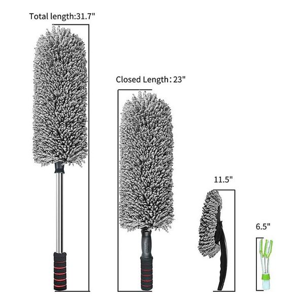 

multi-purpose dust collector set rvs dashboard cleaner wide application car sponge