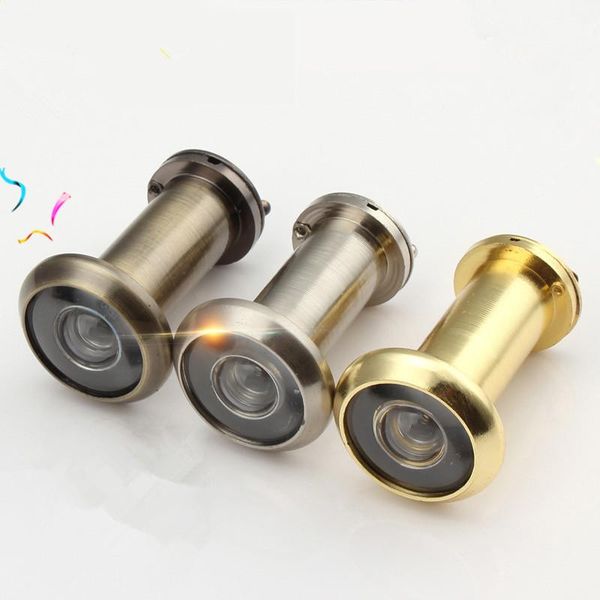 

degree door peephole camera doors viewers home security 16mm alloy adjustable optical glass anti-theft eye hardware tools other