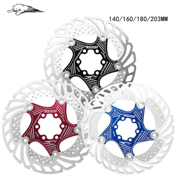 

bike brakes mountain road disc brake rotor 140 160 180 203mm floating enhanced version of the cooling components