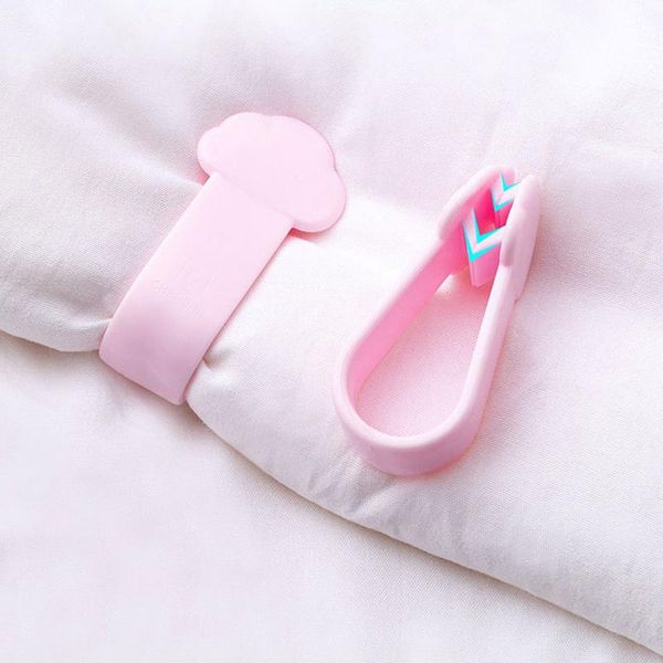 

clothing & wardrobe storage 6pcs bed clip sheet fasteners grippers -slip quilt clips for duvet comforter blanket