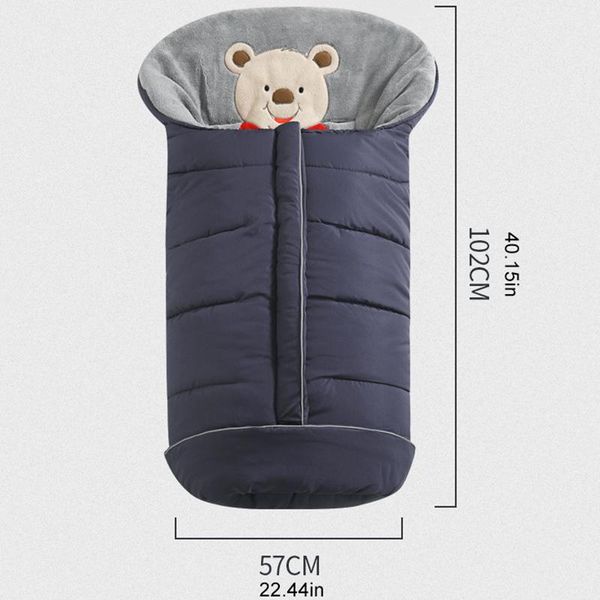 

born baby stroller wrap sleeping bag blanket thick crochet swaddle bags sleep sack socks footmuff parts & accessories