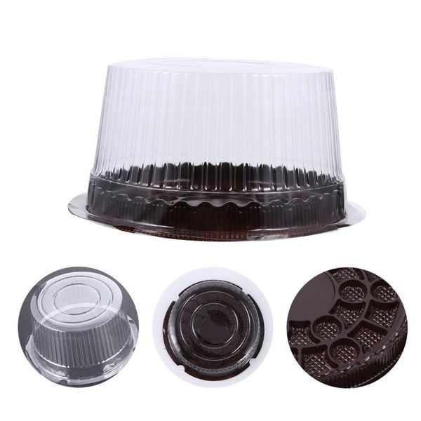 

gift wrap 100 pcs plastic cake boxes food packaging transparent storage cases