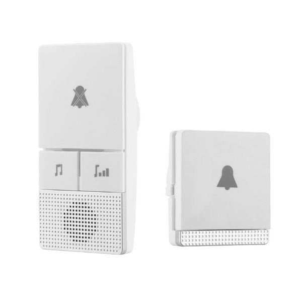 

no battery wireless doorbell powerful signal transmission adjustable ringing volume doorbells