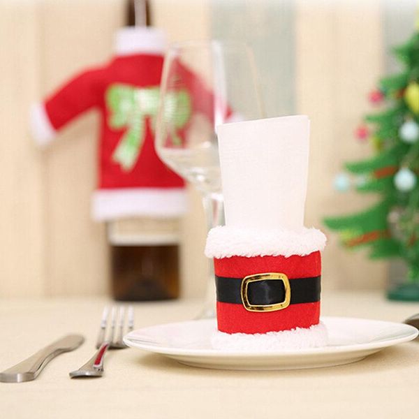 

napkin rings 2021 creative explosive christmas decorations 4pcs holder party banquet dinner table decoration