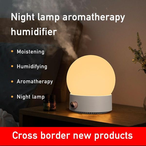 

humidifiers household small humidifier deskbedroom mute large fog volume air spray night light aroma diffuser 5v