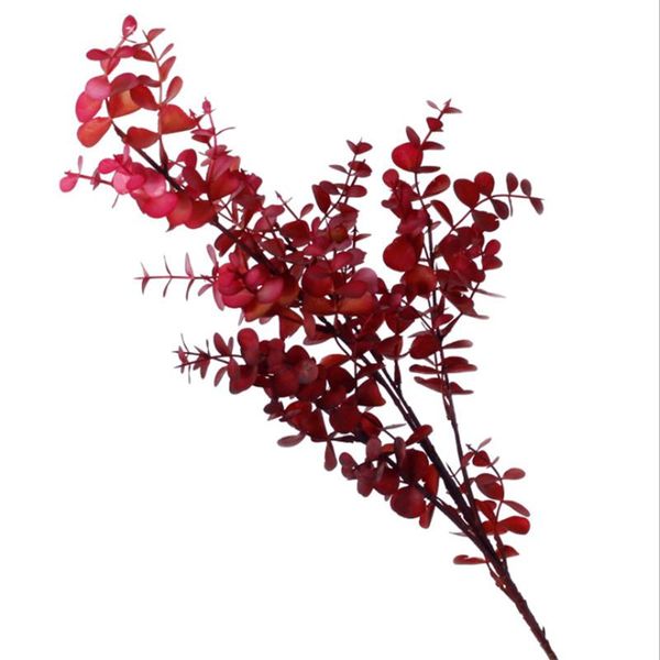 

decorative flowers & wreaths simulation plant eucalyptus round leaf money flower arrangement wedding decoration home el background crafts