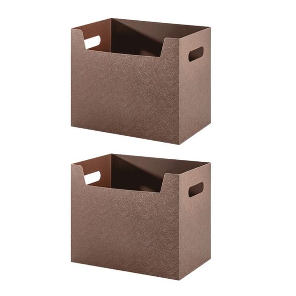 

storage drawers 2pcs folding boxes files cases baskets book containers
