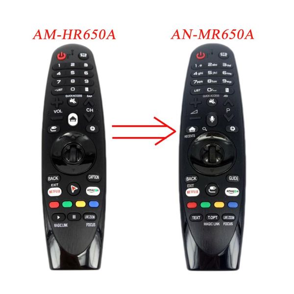 

am-hr650a an-mr650a rplacement for lg magic remote control select 2021 smart television 55uk6200 49uh603v controlers