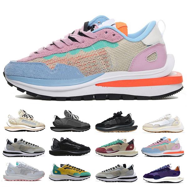 

2022 waffle vaporwaffle mens running shoes light grey white black villain red triple black tour yellow sesame royal fuchsia men women traine