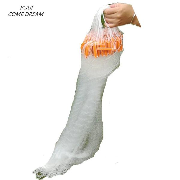 

fishing network h1m-2m*l60m-70m 3layer 1cm-5cm mesh gillnet fish trap pesca sink net monofilament nylon outdoor accessories