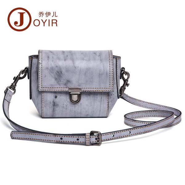 

evening bags leather women's bag fog wax korean fashion handmade messenger single shoulder