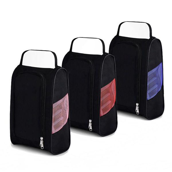 

golf bags portable breathable shoes bag 10l large capacity zippered shoe carrier with mesh ventilation water resistant
