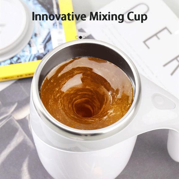 

blender automatic self stirring coffee cup battery electric mix mug 380ml for milk albumen powder mixing whisk bottle kitchen appliance