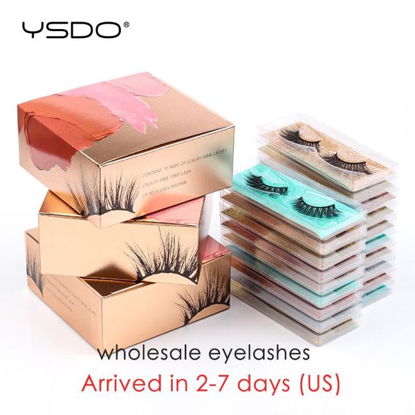 

wholesale mink lashes 5/10/20/50/100 pcs dramatic 3d eyelashes natural makeup fluffy soft false in bulk