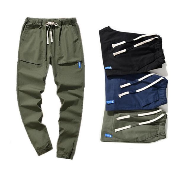 

breathable sport men's running pants with zipper pocket training trousers jogging pant fitness trouser for men, Black