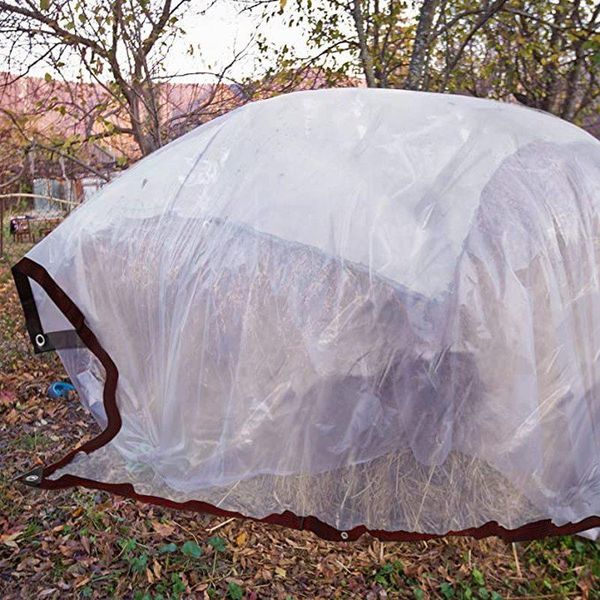 

shade home garden balcony roof carport thick pe plastic transparent rainproof sunshade outdoor thermal insulation windproof cloth tent