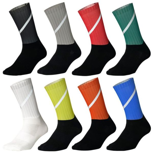 

1.cotton running socks cycling riding football breathable sport luminous reflective safety 1 sports, Black