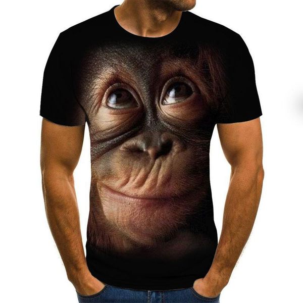 

men's t-shirts wolf 3d print cool t -shirt men women fashion eagle hip hop tshirt animal short sleeve summer tees shirt male 6xl, White;black
