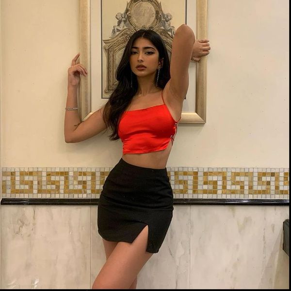 

crop halter womens tank backless cross bow knot tied satin solid color sleevelss vest party clubwear hip, White