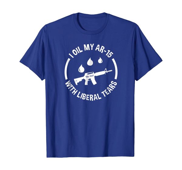 

AR-15 T-shirt I Oil My AR-15 With Liberal Tears, Mainly pictures