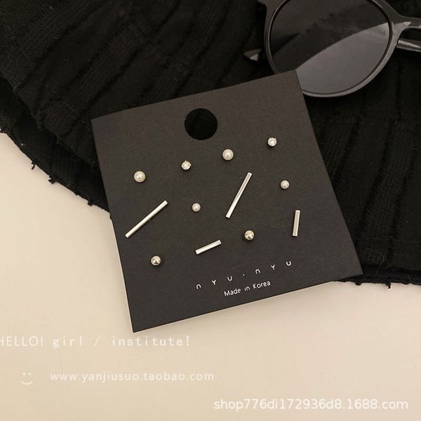 

simple earrings suit small exquisite pearl earrings