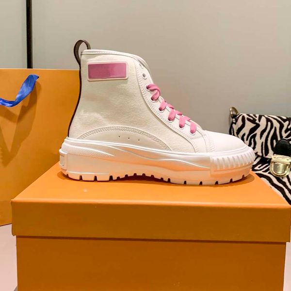 

wedge platform casual strap shoe for woman designers shoes women sneakers fashion pairs outdoor oblique technology trainers with box 04, Black