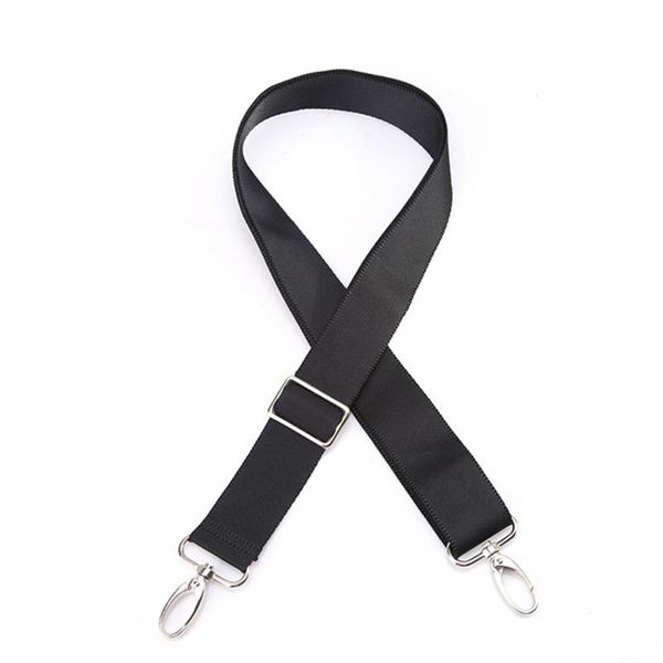 

bag parts & accessories women shoulder strap adjustable for handbags solid color handbag belt 2021, Black