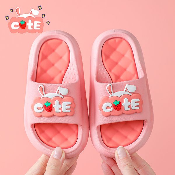 

walker baby shoes children's slippers summer girl princess cartoon parent child antiskid soft bottom indoor bathroom bath sandals