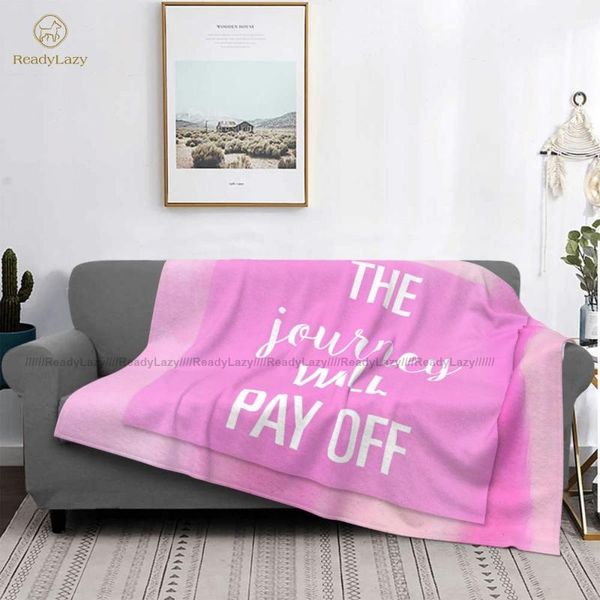 

journey blanket comfy fleece winter soft fashion bedspread blankets