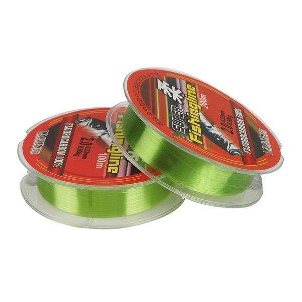 

nylon fishing line fluorocarbon coated monofilament leader carp wire accessories green braid