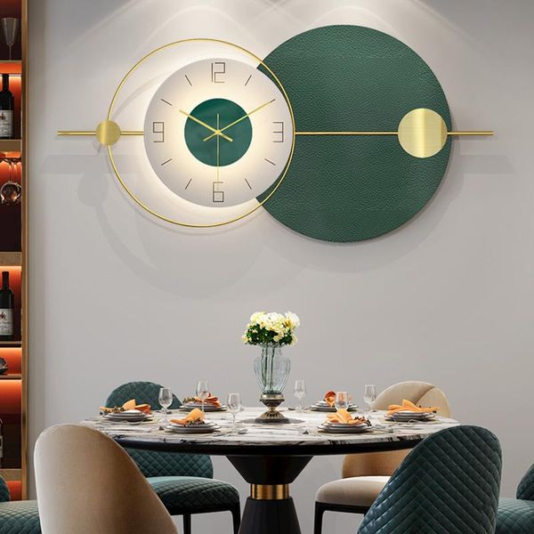 

wall clocks modern simple clock living room household fashion atmospheric silent