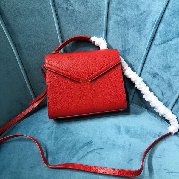 

602716 leather classic lady hand bag french designer 7a high-end customized quality leisure fashion style shoulder straps removable and adju