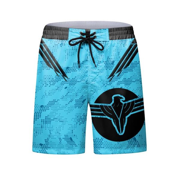 

men's shorts casual design and special waistband polyester, White;black