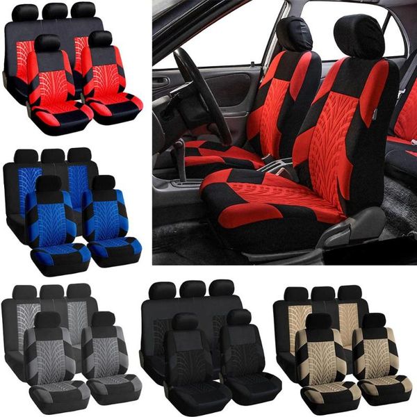 

car seat covers full set protector auto polyester fabric universal fits most cars for kalina grantar