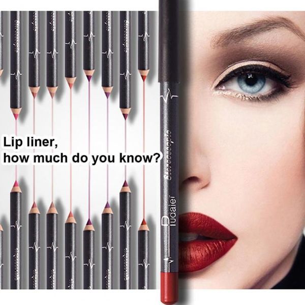 

lip pencils 12pcs lipstick pen long lasting charming light weight waterproof liner