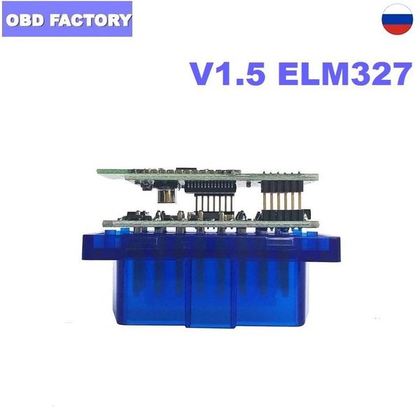 

1.5 pic18f25k80 elm 327 bluetooth adapter elm327 v1.5 code reader scanner for android/pc car diagnostic tool tools