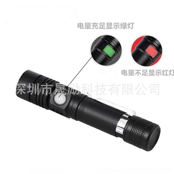 

zxg0 t6 charging usb flautdoor long sled aluminum alloy telescopic zoom s torches strong t6 charging usb flashlight flashlightoutdoor l