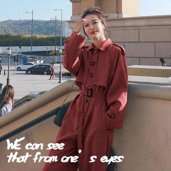 

women's jumpsuits & rompers heydress 2021 women solid spring sashe bodysuit lady loose single breasted female high street harajuku romp, Black;white