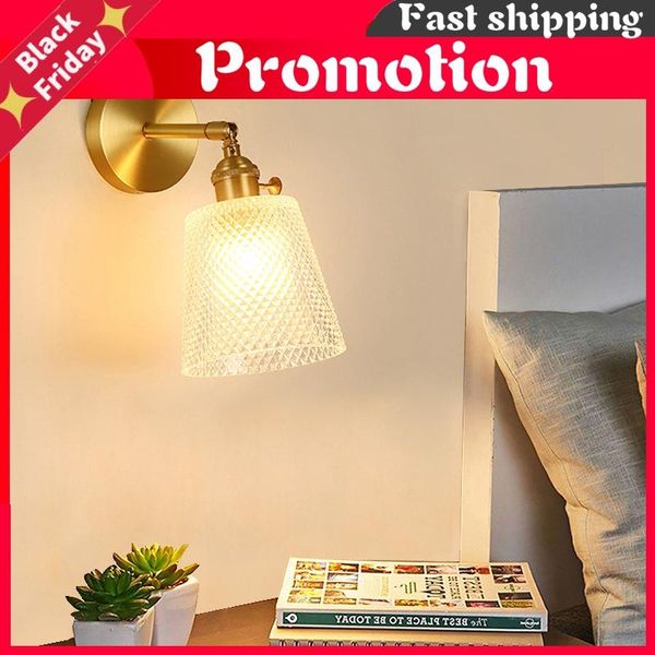 

moden brass glass wall lamp bathroom mirror beside american light sconcelight luxury lighting lamps