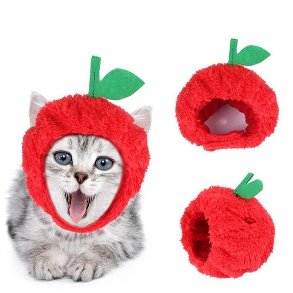 

dog apparel 2021 pet cat hat halloween headwear neck ear warmer costume party dress accessories