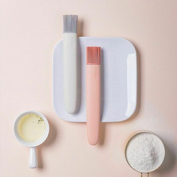 

parts silicone oil baking brush kitchen cooking bbq pancakes detachable tools