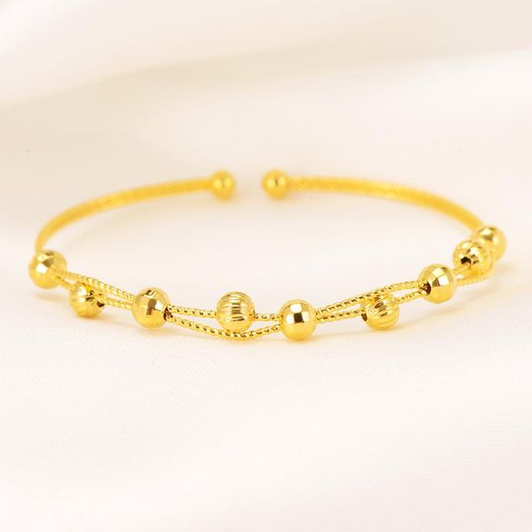 

bangle fashion dubai gold jewelry color beads bangles for ethiopian & bracelets gift, Black