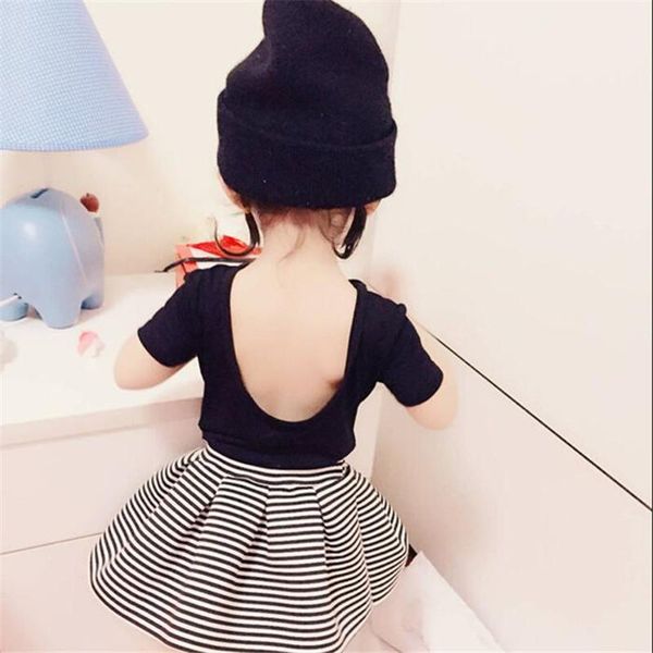 

baby girls striped tutu skirts children mini skirt for girl clothing, Blue
