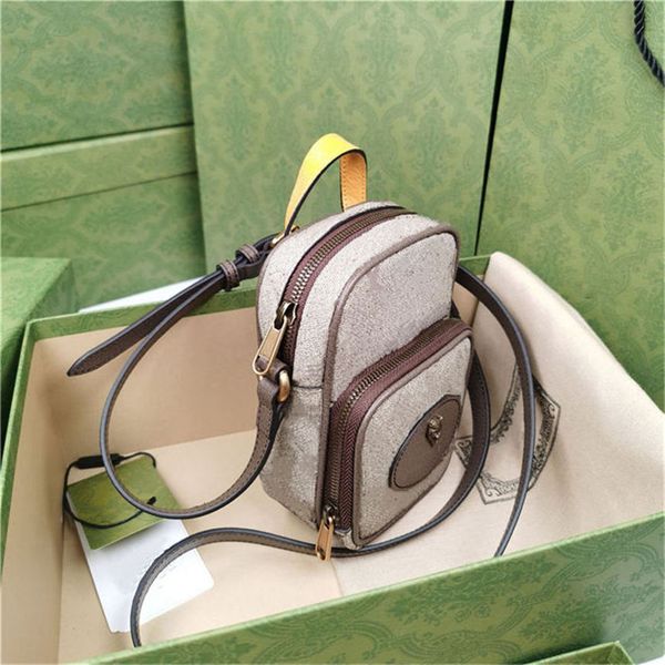 

vintage small handbag shoulder bags stylish pu brown cross-body purse classic lady handbags mini kids wallets wholesale