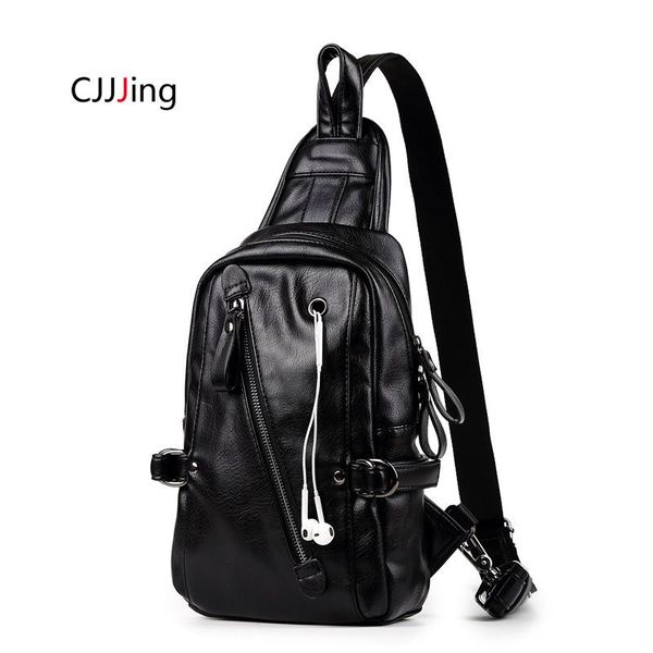 

waist bags men's casual chest bag messenger fashion crossbody back pack shoulder multifunction travel cjjjing