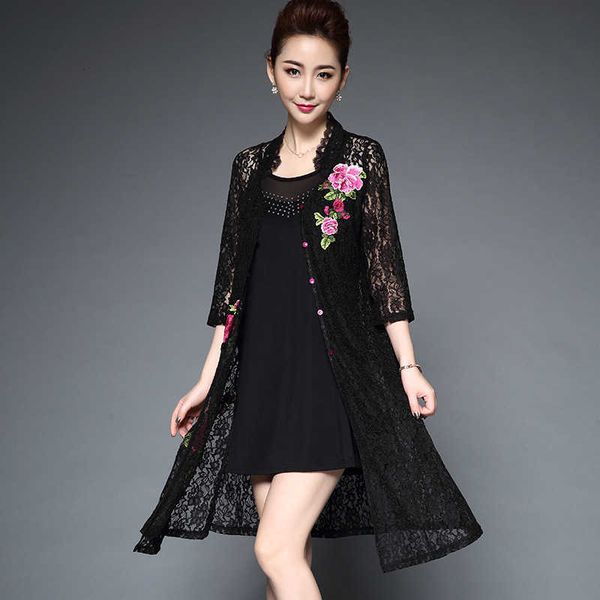 

luxury party evening dress 2021 spring autumn large banquet  middle-aged and elderly two-piece suit coat skirt, White;pink
