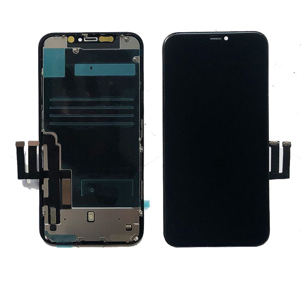 

6.1" strict inspection phone panels repair to broken lcd screens digitizer assembly replacement for iphone 11 lcds touch screen display