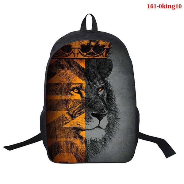

backpack bolsa escolar school bag children bags mochila children's tiger king print child
