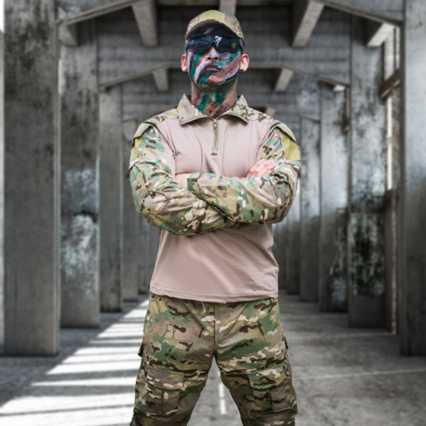 

men's tracksuits men army camouflage of the army, multiple men's pocket pants in open air pant plus tactical size cargo 3xl, Gray